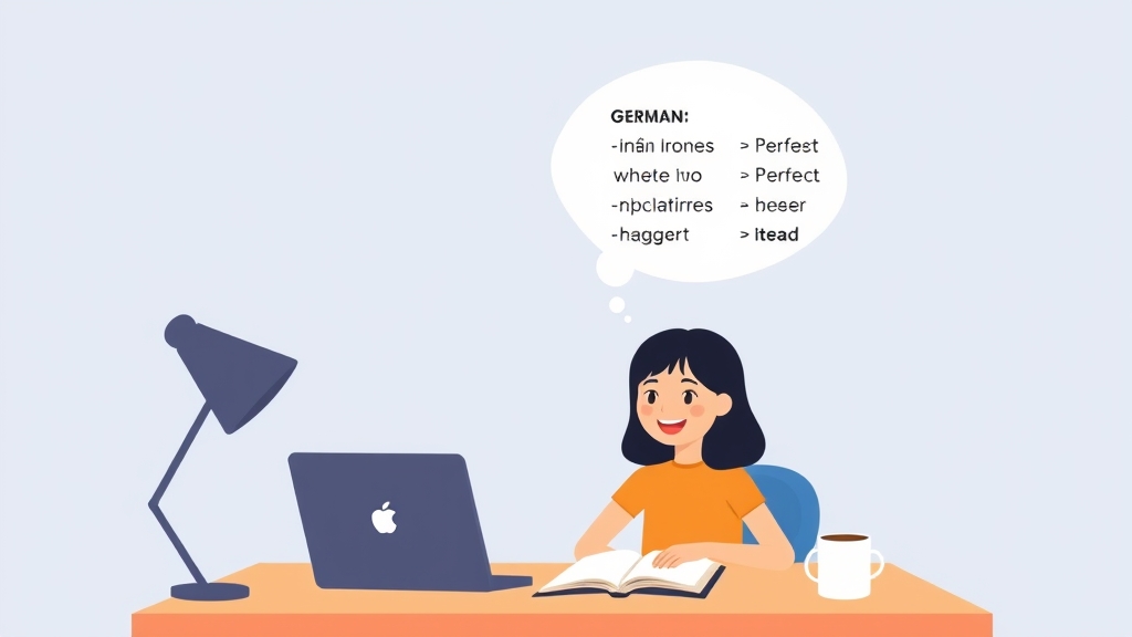 Chia động từ Perfekt: khi động từ tách được lại không có "ge-"